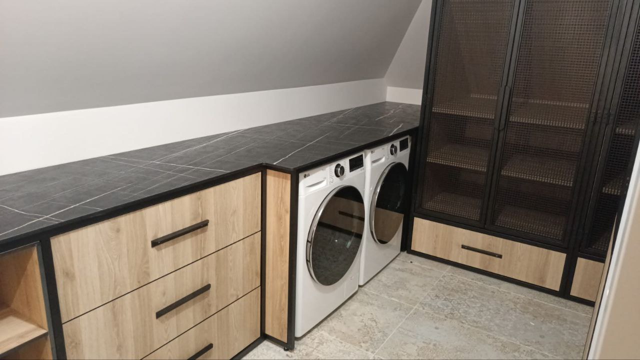 Мансардная кладовка, хоз блок, постирочная.